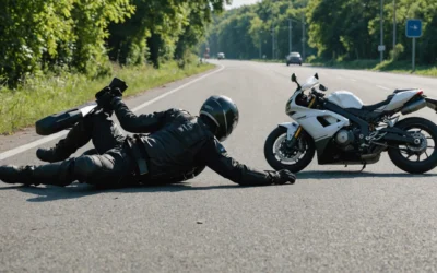 Les vérifications essentielles après une chute à moto : guide pratique pour motards